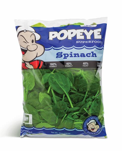 Hy-vee Some say that Popeye increased the Americans' spinach consumption by one third.